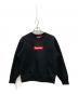 Supreme（シュプリーム）の古着「BOX LOGO Crewneck」｜ブラック