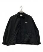 ALOUNDアラウンド）の古着「WIDE COACH JACKET」｜ブラック