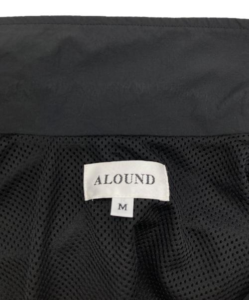 ALOUND（アラウンド）ALOUND (アラウンド) WIDE COACH JACKET ブラック サイズ:Mの古着・服飾アイテム