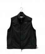 ALOUNDアラウンド）の古着「VENTILATION NYLON VEST」｜ブラック