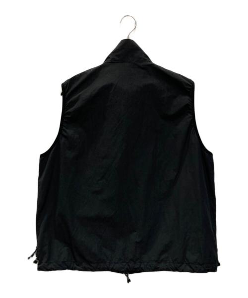ALOUND（アラウンド）ALOUND (アラウンド) VENTILATION NYLON VEST ブラック サイズ:Sの古着・服飾アイテム