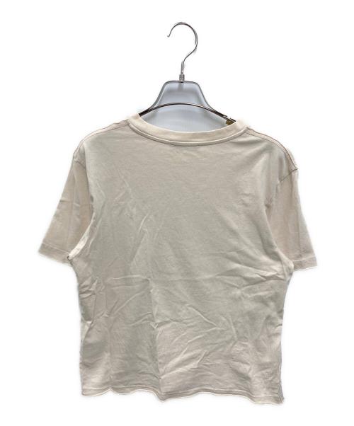 Acne studios（アクネ ストゥディオズ）ACNE STUDIOS (アクネ ストゥディオズ) Ebily Frame T-Shirt ベージュ サイズ:Mの古着・服飾アイテム