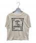 ACNE STUDIOS（アクネ ストゥディオズ）の古着「Ebily Frame T-Shirt」｜ベージュ