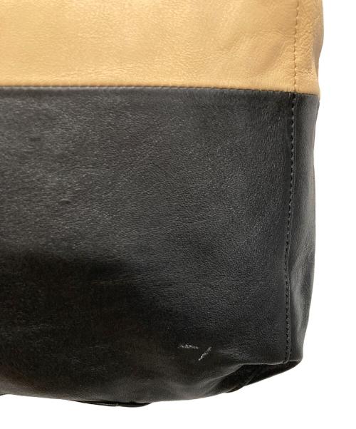 CELINE（セリーヌ）CELINE (セリーヌ) ホリゾンタルカバトート ブラック×ベージュの古着・服飾アイテム