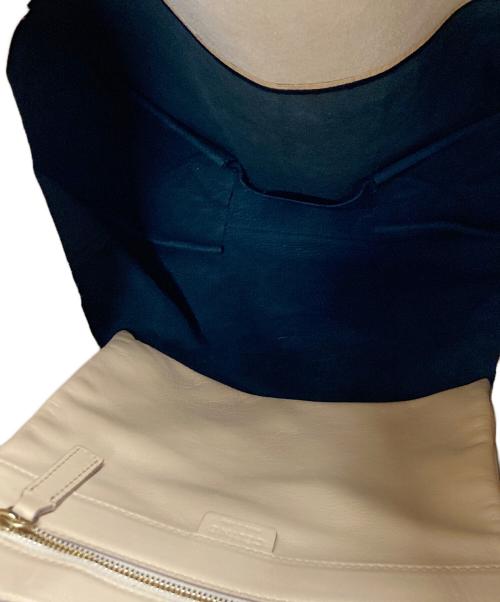 CELINE（セリーヌ）CELINE (セリーヌ) ホリゾンタルカバトート ブラック×ベージュの古着・服飾アイテム