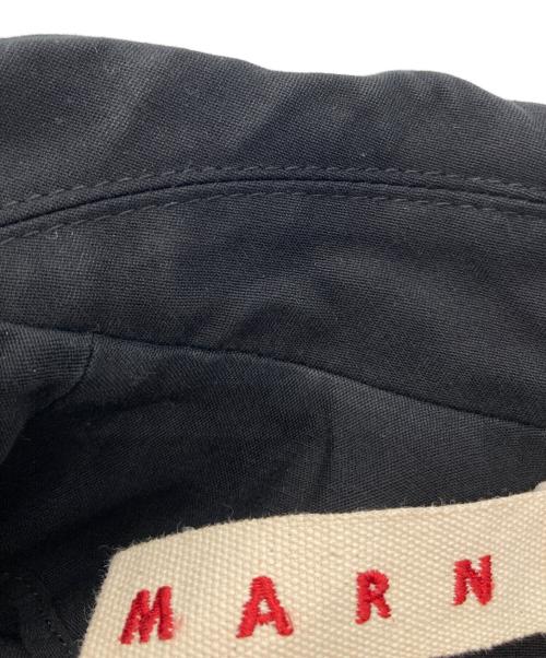 MARNI（マルニ）MARNI (マルニ) ステンカラーコート ブラック サイズ:SIZE 38の古着・服飾アイテム