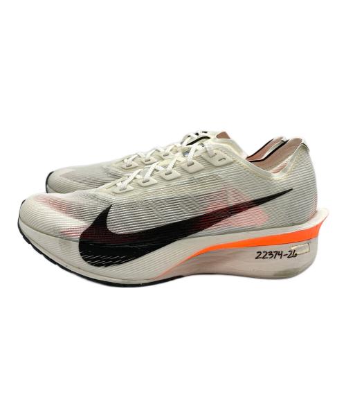NIKE（ナイキ）NIKE (ナイキ) Women's Vaporfly 4 Proto ホワイト×オレンジ サイズ:US8.5の古着・服飾アイテム