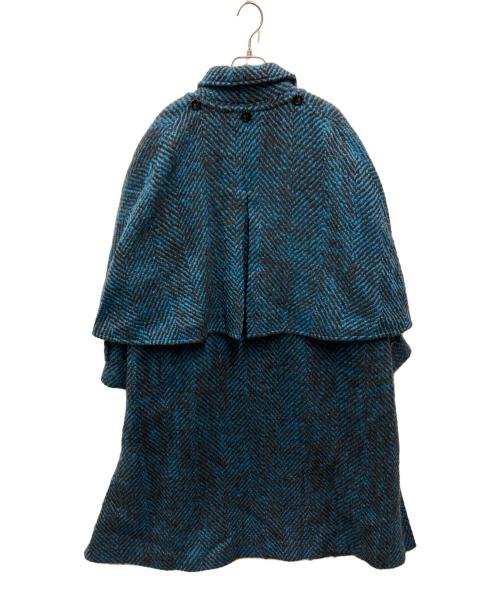MAISON SPECIAL（メゾンスペシャル）MAISON SPECIAL (メゾンスペシャル) ロングケープコート ブルー サイズ:不明の古着・服飾アイテム