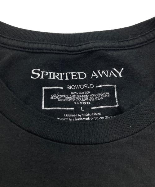 SPIRITED AWAY（千ト千尋ノ神隠シ）SPIRITED AWAY (千ト千尋ノ神隠シ) 【古着】プリントTシャツ ブラック サイズ:Lの古着・服飾アイテム
