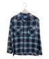 PENDLETON（ペンドルトン）の古着「【古着】ウールボードチェックシャツ」｜ブルー