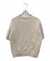 Mcmachan Woolen (マクマーンウーレン) フラワー半袖ニット アイボリー サイズ:FREE：7000円