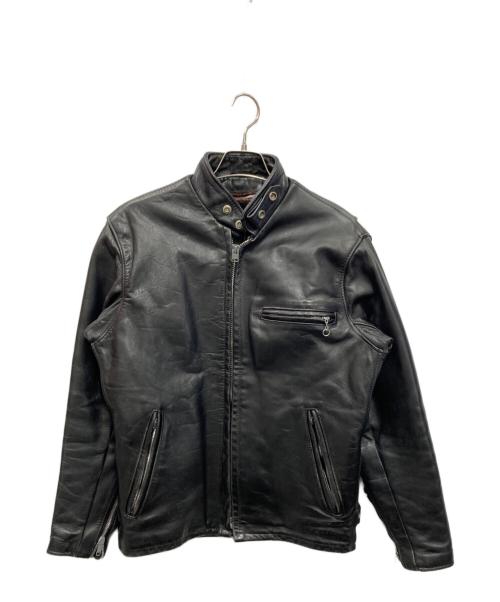 Schott（ショット）Schott (ショット) ライナー付シングルライダースジャケット ブラック サイズ:SIZE 36の古着・服飾アイテム