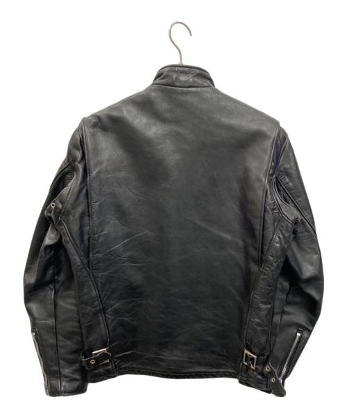 Schott（ショット）Schott (ショット) ライナー付シングルライダースジャケット ブラック サイズ:SIZE 36の古着・服飾アイテム