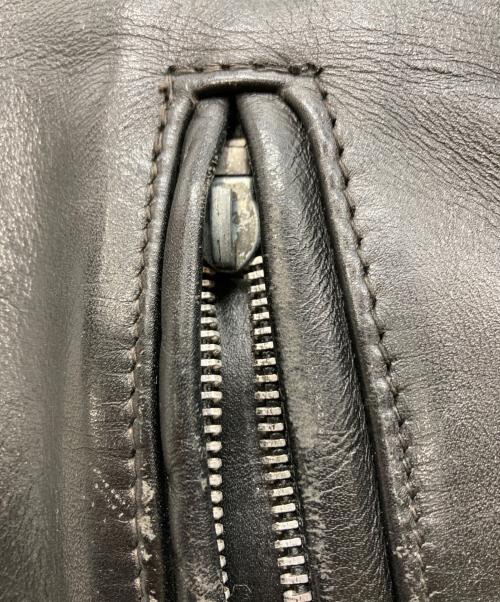 Schott（ショット）Schott (ショット) ライナー付シングルライダースジャケット ブラック サイズ:SIZE 36の古着・服飾アイテム