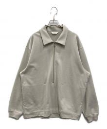 STILL BY HAND（スティルバイハンド）の古着「ハーフジップスウェット」｜グレー