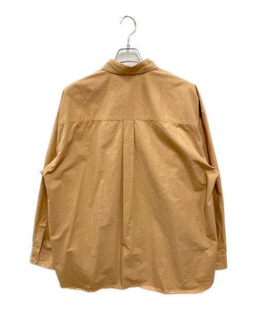 STILL BY HAND（スティルバイハンド）STILL BY HAND (スティルバイハンド) 製品染めシャツ ブラウン サイズ:48の古着・服飾アイテム