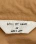 中古・古着 STILL BY HAND (スティルバイハンド) 製品染めシャツ ブラウン サイズ:48：10000円