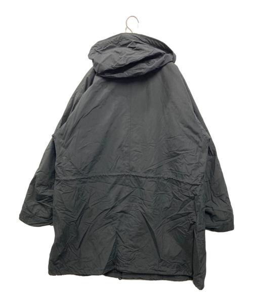 LACOSTE（ラコステ）LACOSTE (ラコステ) オーバーサイズミリタリーコート ブラック サイズ:Lの古着・服飾アイテム