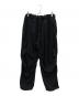 SEDAN ALL-PURPOSE（セダンオールパーパス）の古着「Tech Linen Over Pant」｜ブラック