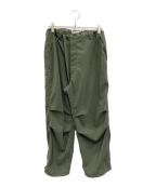SEDAN ALL-PURPOSEセダンオールパーパス）の古着「Tech Linen Over Pant」｜カーキ