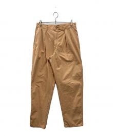 POLO RALPH LAUREN（ポロ・ラルフローレン）の古着「2タックチノパンツ」｜オレンジ