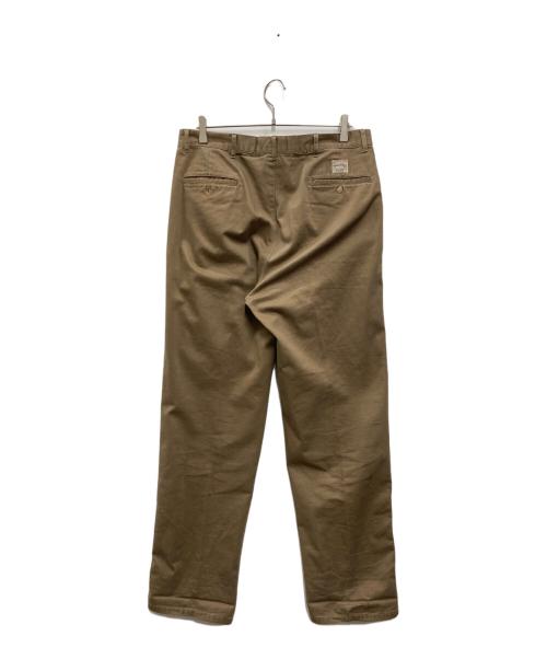POLO RALPH LAUREN（ポロ・ラルフローレン）POLO RALPH LAUREN (ポロ・ラルフローレン) 2タックチノパン ブラウン サイズ:W34の古着・服飾アイテム