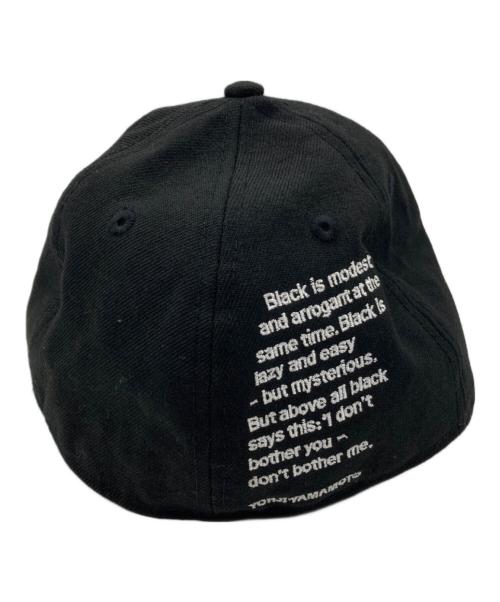 New Era（ニューエラ）New Era (ニューエラ) Yohji Yamamoto pour homme (ヨウジヤマモト プールオム) キャップ ブラックの古着・服飾アイテム