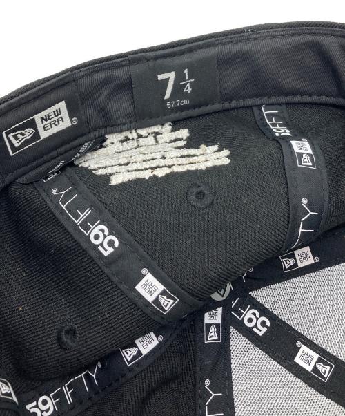 New Era（ニューエラ）New Era (ニューエラ) Yohji Yamamoto pour homme (ヨウジヤマモト プールオム) キャップ ブラックの古着・服飾アイテム