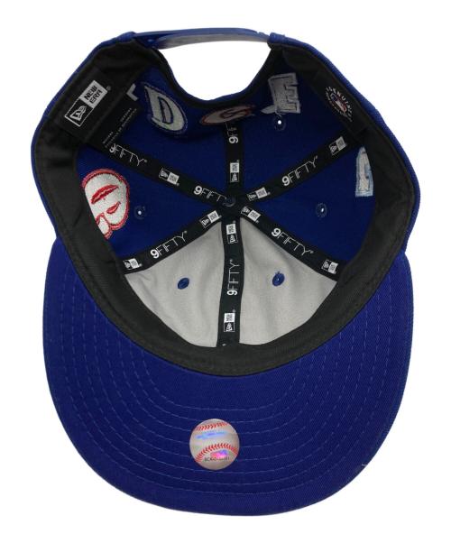 SAINT MICHAEL（セントマイケル）SAINT MICHAEL (セントマイケル) New Era (ニューエラ) MLB (エムエルビー) RC 9FIFTY/キャップ ブルーの古着・服飾アイテム