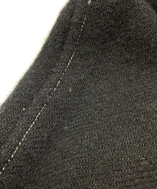 COMME des GARCONS SHIRT（コムデギャルソンシャツ）COMME des GARCONS SHIRT (コムデギャルソンシャツ) ウ-ルジップアップジャケット ブラック サイズ:XSの古着・服飾アイテム