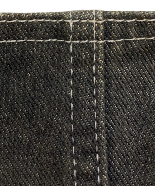 Maison Martin Margiela（メゾンマルタンマルジェラ）Maison Martin Margiela (メゾンマルタンマルジェラ) デニムジレ ブラック サイズ:46の古着・服飾アイテム