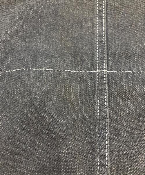 Maison Martin Margiela（メゾンマルタンマルジェラ）Maison Martin Margiela (メゾンマルタンマルジェラ) デニムジレ ブラック サイズ:46の古着・服飾アイテム