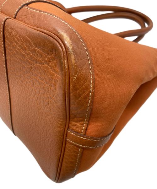 HERMES（エルメス）HERMES (エルメス) ガーデンパーティーPM トートバッグ オレンジの古着・服飾アイテム