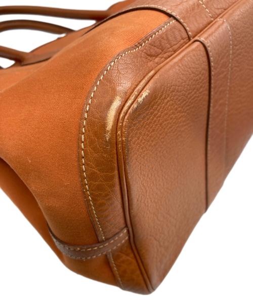 HERMES（エルメス）HERMES (エルメス) ガーデンパーティーPM トートバッグ オレンジの古着・服飾アイテム