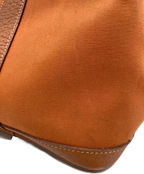 HERMES（エルメス）HERMES (エルメス) ガーデンパーティーPM トートバッグ オレンジの古着・服飾アイテム
