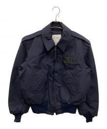 U.S.AIR FORCE（ユーエスエアフォース）の古着「【古着】Security Polis Jacket」｜ネイビー