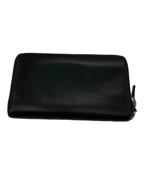 BALENCIAGA（バレンシアガ）BALENCIAGA (バレンシアガ) ダブルファスナー 長財布 ブラックの古着・服飾アイテム