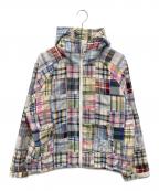 SUPREME×GOODENOUGHシュプリーム×）の古着「Patchwork Madras Hooded Jacket」｜マルチカラー