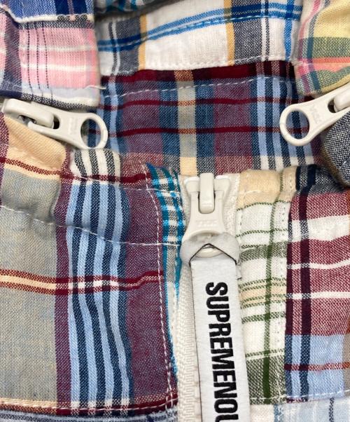 SUPREME（シュプリーム）SUPREME (シュプリーム) GOODENOUGH Patchwork Madras Hooded Jacket マルチカラー サイズ:Sの古着・服飾アイテム