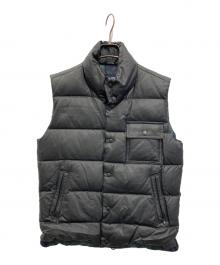 COMME des GARCONS HOMME（コムデギャルソン オム）の古着「特殊樹脂加工ダウンベスト」｜ブラック