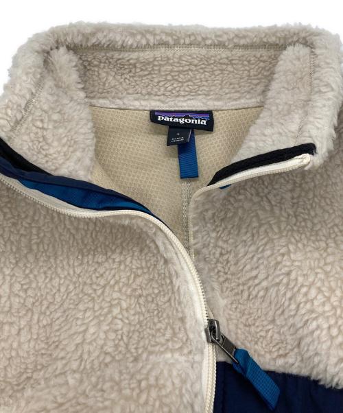 Patagonia（パタゴニア）Patagonia (パタゴニア) CLASSIC RETRO-X JACKET アイボリー サイズ:Lの古着・服飾アイテム