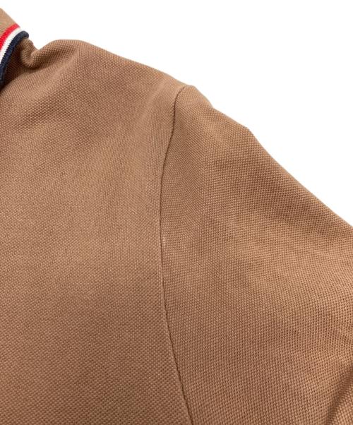 MONCLER（モンクレール）MONCLER (モンクレール) MAGLIA POLO MANICA CORTA ブラウン サイズ:Mの古着・服飾アイテム