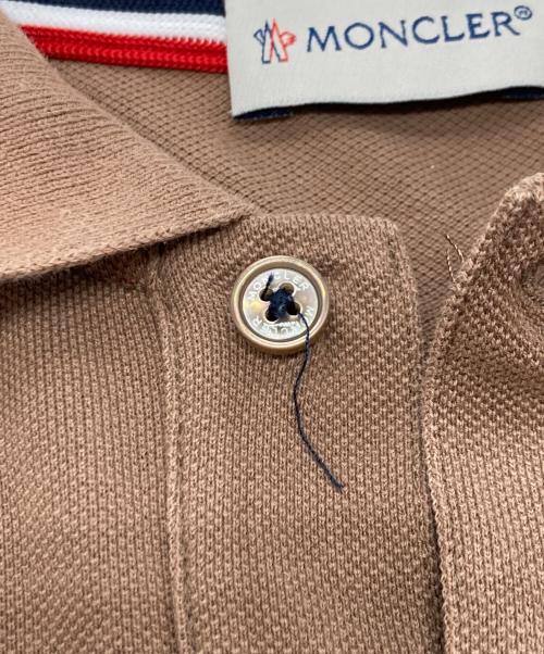 MONCLER（モンクレール）MONCLER (モンクレール) MAGLIA POLO MANICA CORTA ブラウン サイズ:Mの古着・服飾アイテム