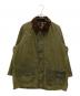 Barbour（バブアー）の古着「【古着】Gamefair Oil Coat」｜オリーブ