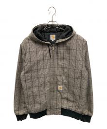 CarHartt（カーハート）の古着「Glen Check Active Jacket」｜グレー