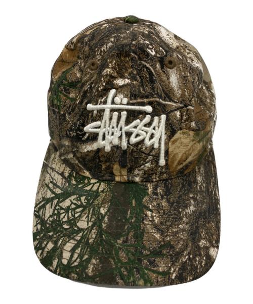 stussy（ステューシー）stussy (ステューシー) New Era (ニューエラ) 9TWENTY BASIC STRAPBACK REALTREE EDGE カーキの古着・服飾アイテム