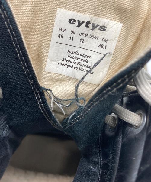 Eytys（エイティーズ）Eytys (エイティーズ) ハイカットスニーカー ブラック サイズ:30.1の古着・服飾アイテム