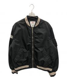 SUPREME（シュプリーム）の古着「Second To None MA-1 Jacket」｜ブラック