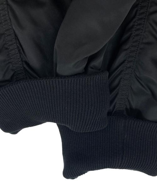 SUPREME（シュプリーム）Supreme (シュプリーム) Second To None MA-1 Jacket ブラック サイズ:XLの古着・服飾アイテム