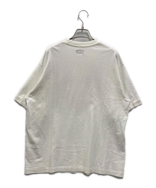 HUMAN MADE（ヒューマンメイド）HUMAN MADE (ヒューマンメイド) ハートプリントTシャツ ホワイト×レッド サイズ:XLの古着・服飾アイテム